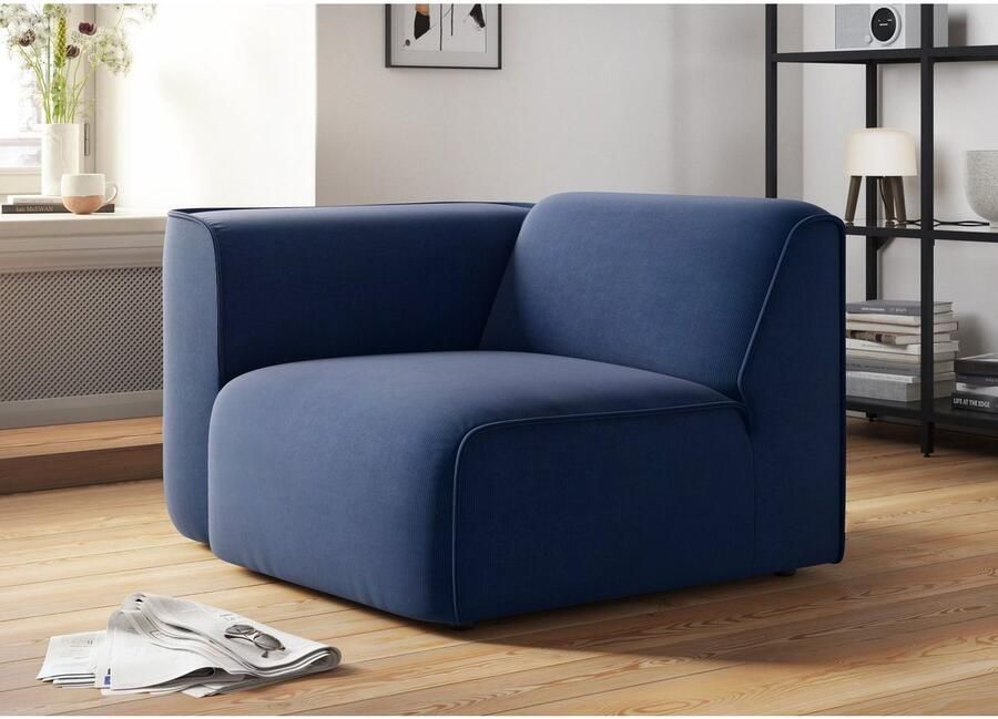 OTTO Fauteuil Bank-hoekelement afmetingen B D H: 109 97 46 cm als module of apart te gebruiken voor individuele samenstelling - Foto 3