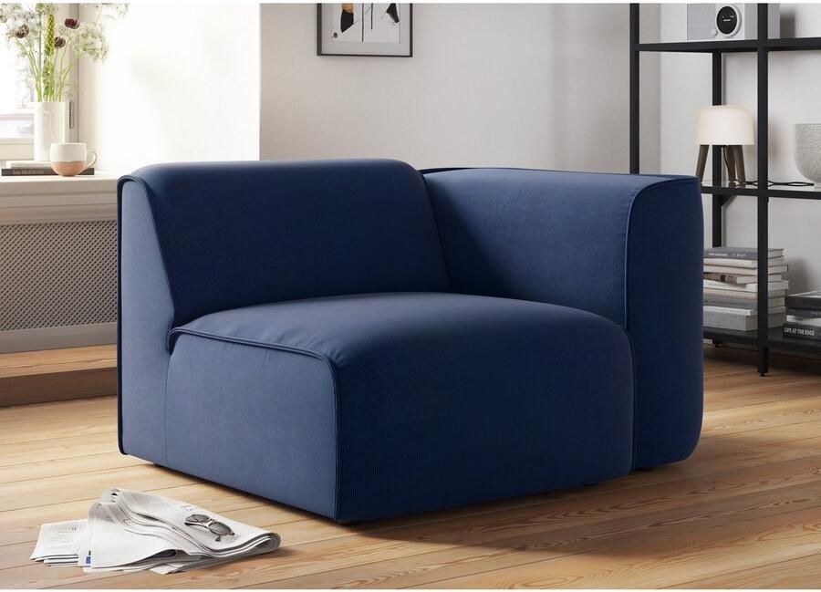 OTTO Fauteuil Bank-hoekelement afmetingen B D H: 109 97 46 cm als module of apart te gebruiken voor individuele samenstelling - Foto 3