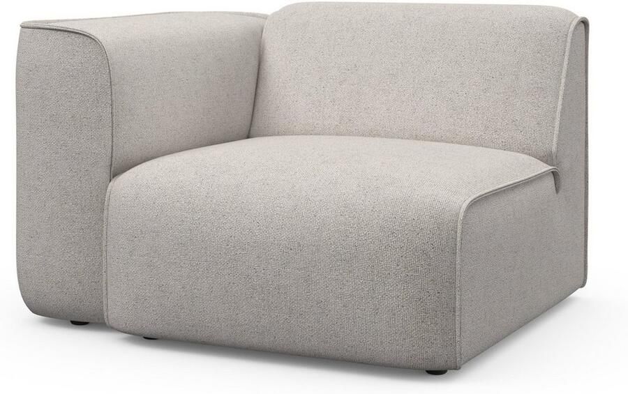 OTTO Fauteuil Bank-hoekelement afmetingen B D H: 109 97 46 cm als module of apart te gebruiken voor individuele samenstelling - Foto 4