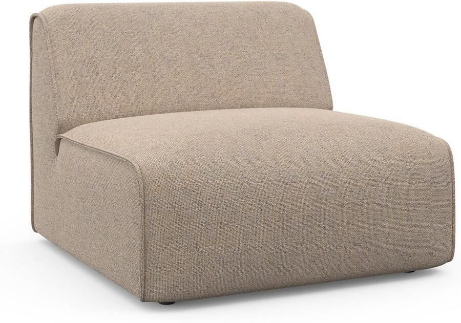 OTTO Fauteuil Merid sofa-middenelement afmetingen B D H: 84 97 46 cm als module of apart te gebruiken voor individuele samenstelling - Foto 2