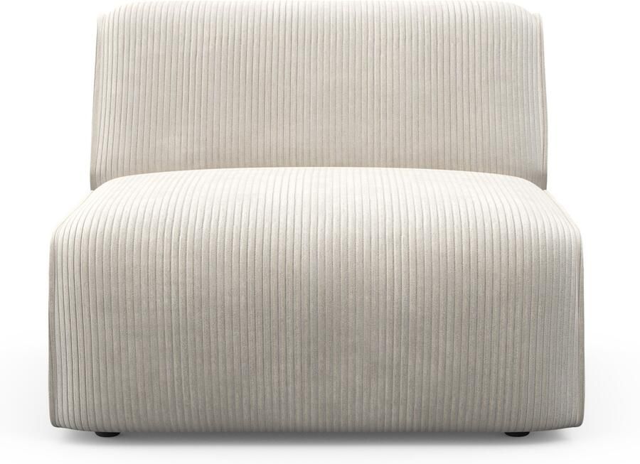 OTTO Fauteuil Merid sofa-middenelement afmetingen B D H: 84 97 46 cm als module of apart te gebruiken voor individuele samenstelling