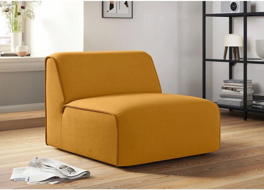 OTTO Fauteuil Merid sofa-middenelement afmetingen B D H: 84 97 46 cm als module of apart te gebruiken voor individuele samenstelling - Foto 3