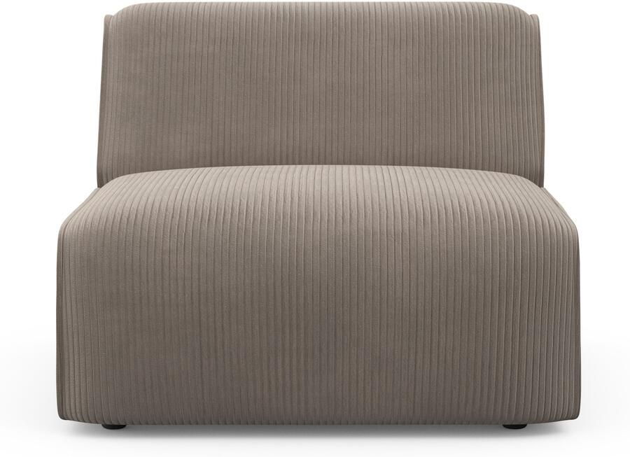 OTTO Fauteuil Merid sofa-middenelement afmetingen B D H: 84 97 46 cm als module of apart te gebruiken voor individuele samenstelling
