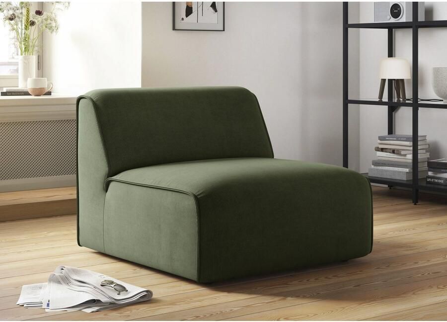 OTTO Fauteuil Merid sofa-middenelement afmetingen B D H: 84 97 46 cm als module of apart te gebruiken voor individuele samenstelling - Foto 4