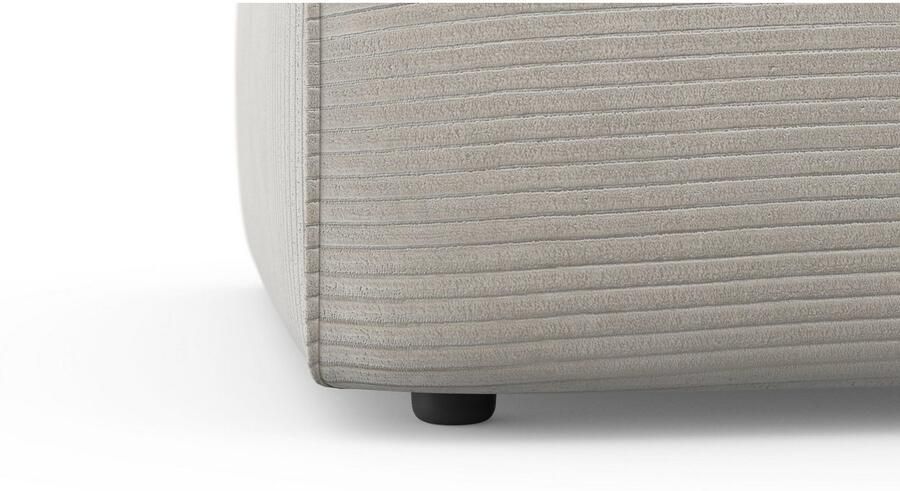 RAUM.ID Hocker Merid Sitzhocker Maße B T H: 97 97 43 cm als module of apart te gebruiken voor individuele samenstelling - Foto 5