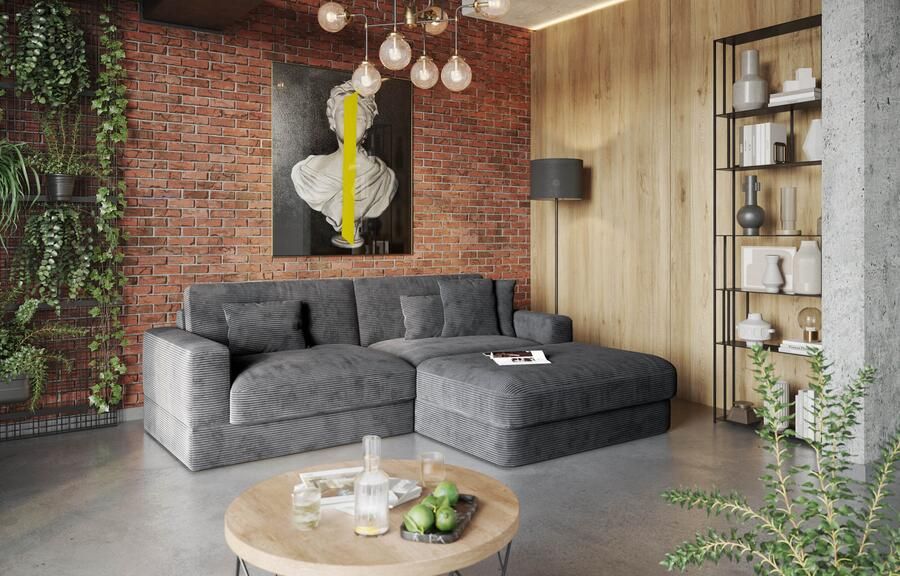 RAUM.ID Hoekbank Innovid L-Vorm Modern modulair bekledingsprogramma - Foto 5