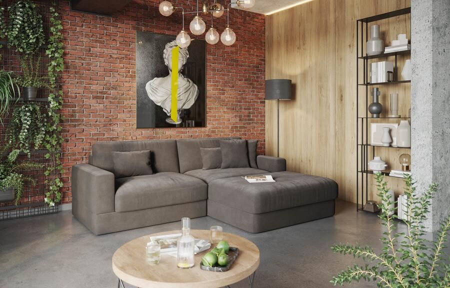RAUM.ID Hoekbank Innovid L-Vorm Modern modulair bekledingsprogramma