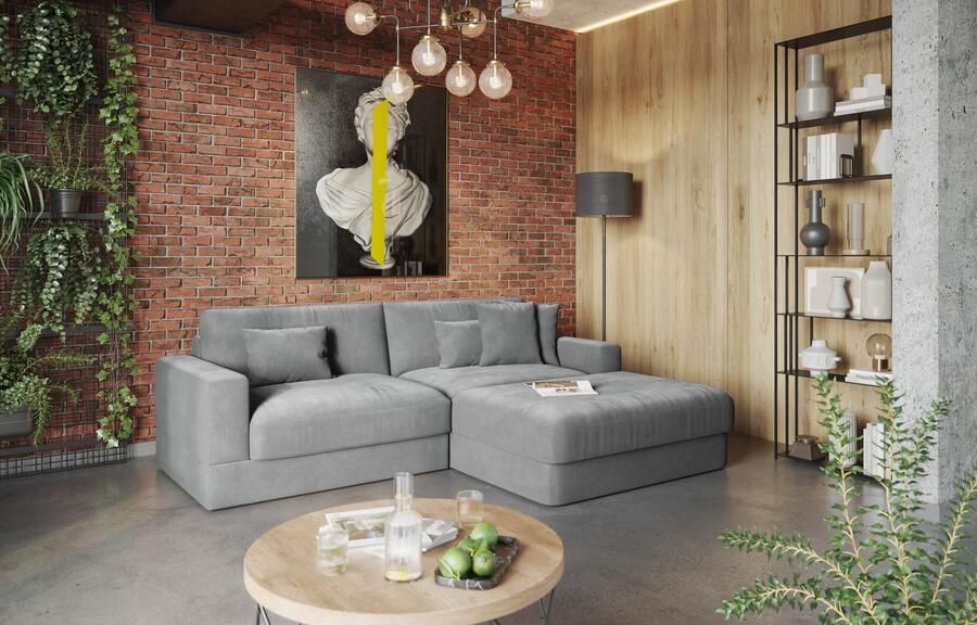 RAUM.ID Hoekbank Innovid L-Vorm Modern modulair bekledingsprogramma - Foto 5