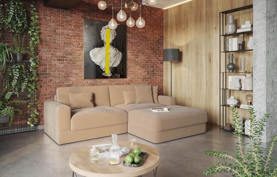 RAUM.ID Hoekbank Innovid L-Vorm Modern modulair bekledingsprogramma - Foto 5