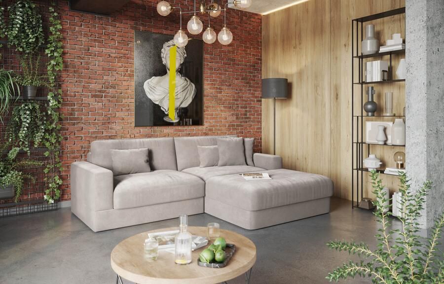 RAUM.ID Hoekbank Innovid L-Vorm Modern modulair bekledingsprogramma - Foto 5
