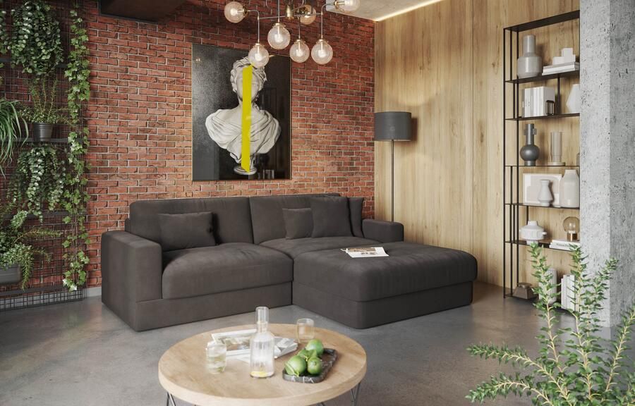 RAUM.ID Hoekbank Innovid L-Vorm Modern modulair bekledingsprogramma