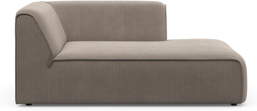 OTTO mane Merid chaise longue afmetingen B D H: 100 162 70 cm als module of apart te gebruiken voor individuele samenstelling