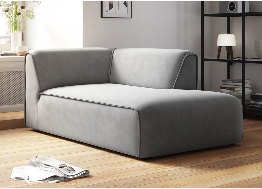 OTTO mane Merid chaise longue afmetingen B D H: 100 162 70 cm als module of apart te gebruiken voor individuele samenstelling - Foto 3