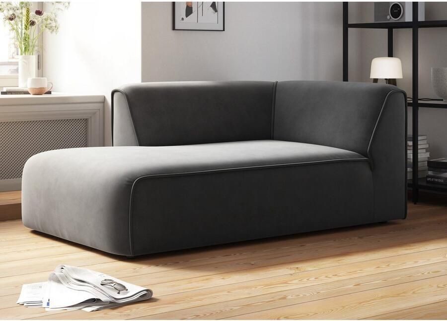 OTTO mane Merid chaise longue afmetingen B D H: 100 162 70 cm als module of apart te gebruiken voor individuele samenstelling - Foto 4
