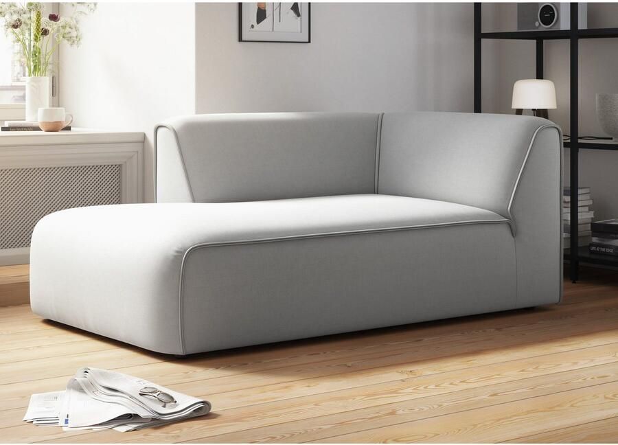 OTTO mane Merid chaise longue afmetingen B D H: 100 162 70 cm als module of apart te gebruiken voor individuele samenstelling - Foto 3