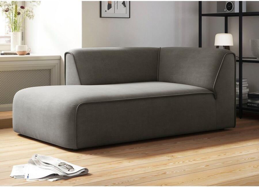 OTTO mane Merid chaise longue afmetingen B D H: 100 162 70 cm als module of apart te gebruiken voor individuele samenstelling - Foto 3