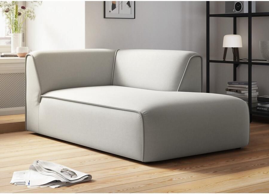 OTTO mane Merid chaise longue afmetingen B D H: 100 162 70 cm als module of apart te gebruiken voor individuele samenstelling - Foto 3