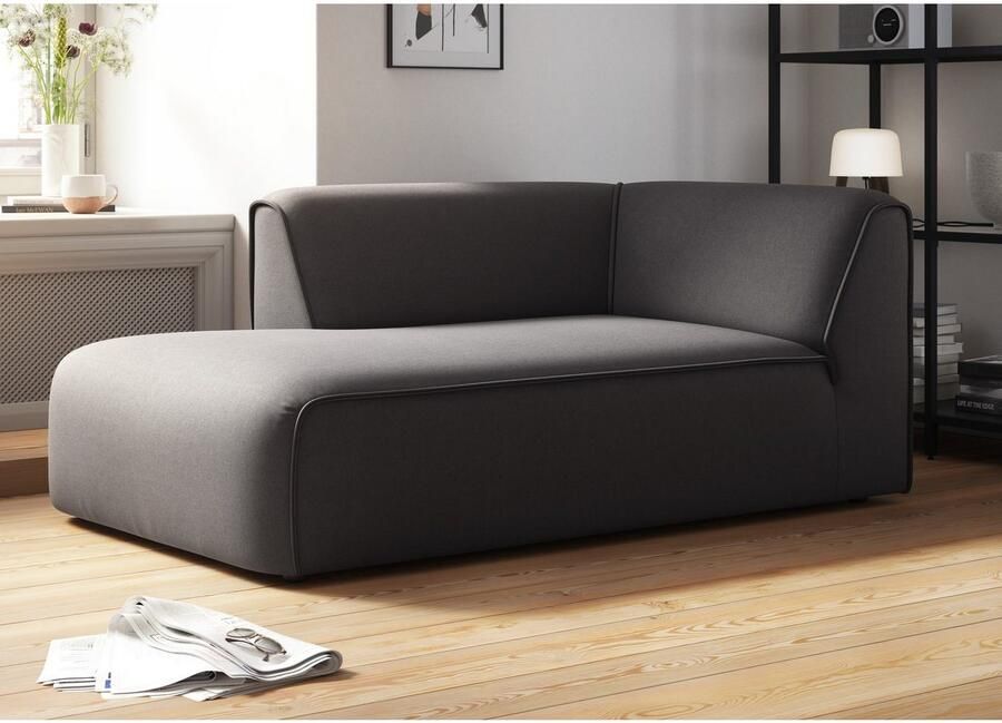OTTO mane Merid chaise longue afmetingen B D H: 100 162 70 cm als module of apart te gebruiken voor individuele samenstelling - Foto 4