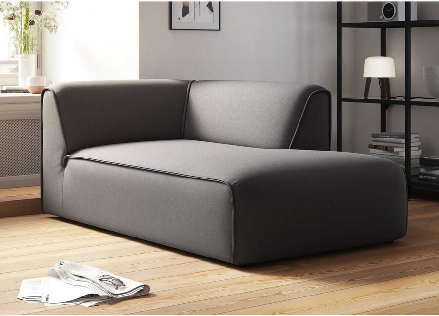 OTTO mane Merid chaise longue afmetingen B D H: 100 162 70 cm als module of apart te gebruiken voor individuele samenstelling - Foto 3
