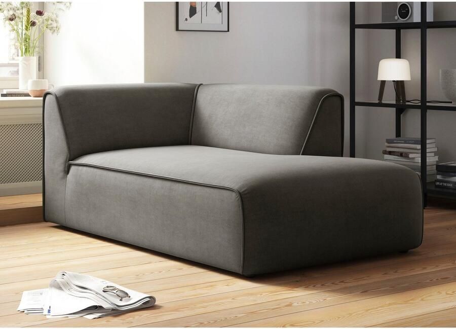 OTTO mane Merid chaise longue afmetingen B D H: 100 162 70 cm als module of apart te gebruiken voor individuele samenstelling - Foto 3