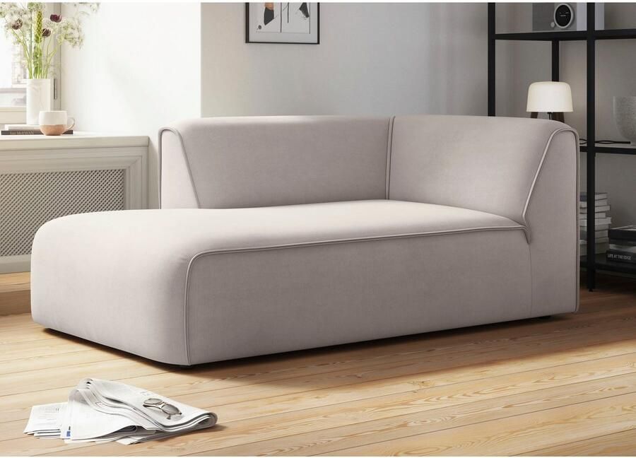 OTTO mane Merid chaise longue afmetingen B D H: 100 162 70 cm als module of apart te gebruiken voor individuele samenstelling - Foto 3
