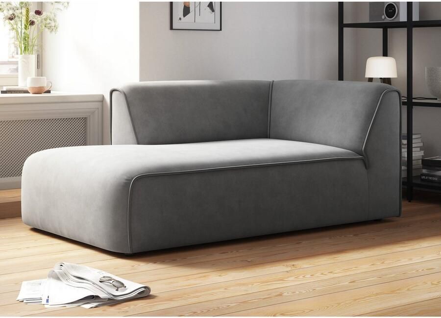 OTTO mane Merid chaise longue afmetingen B D H: 100 162 70 cm als module of apart te gebruiken voor individuele samenstelling - Foto 4