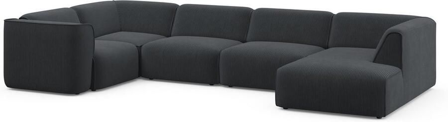 OTTO Zithoek Merid U-vorm altijd uitbreidbaar met modules B D H: 367 206 70 cm