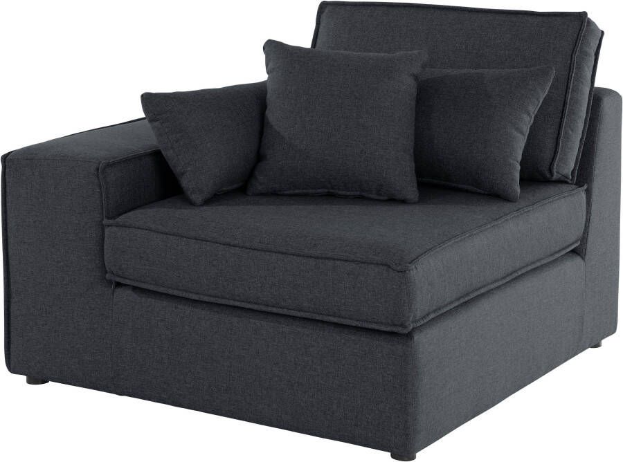 RAUM.ID Sofaelement Florid als deel van een modulaire bank stevig zitcomfort ook in cord