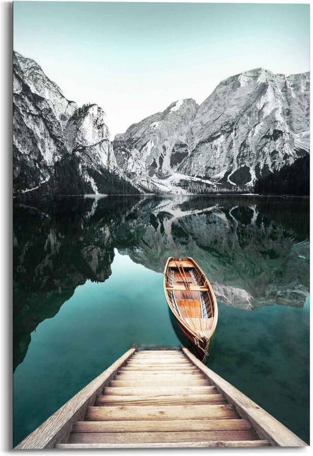 Reinders! Artprint bergmeer Rocky Mountains Glacier winter - Foto 4