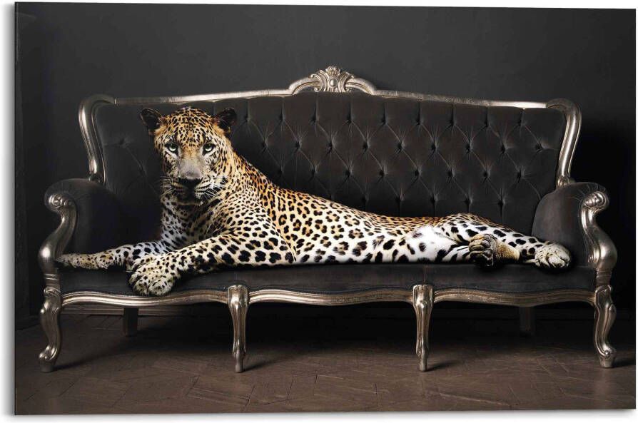 Reinders! Artprint luipaard chic panter liggend luxe relax - Foto 4