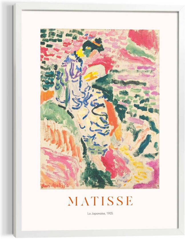 Reinders! Artprint op linnen La Japonaise Matisse - Foto 1