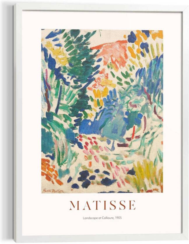Reinders! Artprint op linnen Matisse Landscape at Collioure - Foto 1