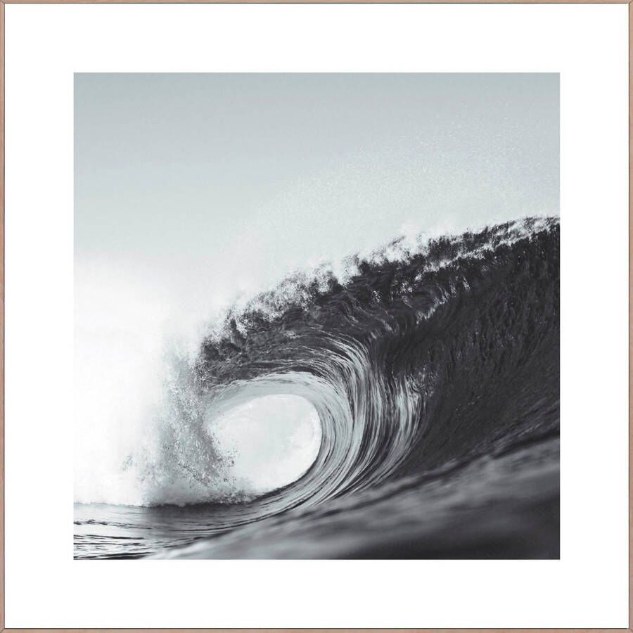 Reinders! Artprint Slim Frame Wood 50x50 Wave - Foto 6