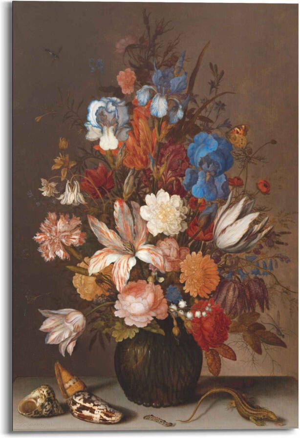 Reinders! Artprint stilleven Hollandse schilder oude meester bloemen - Foto 4