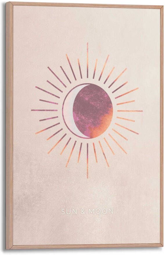 Reinders! Artprint Sun & Moon