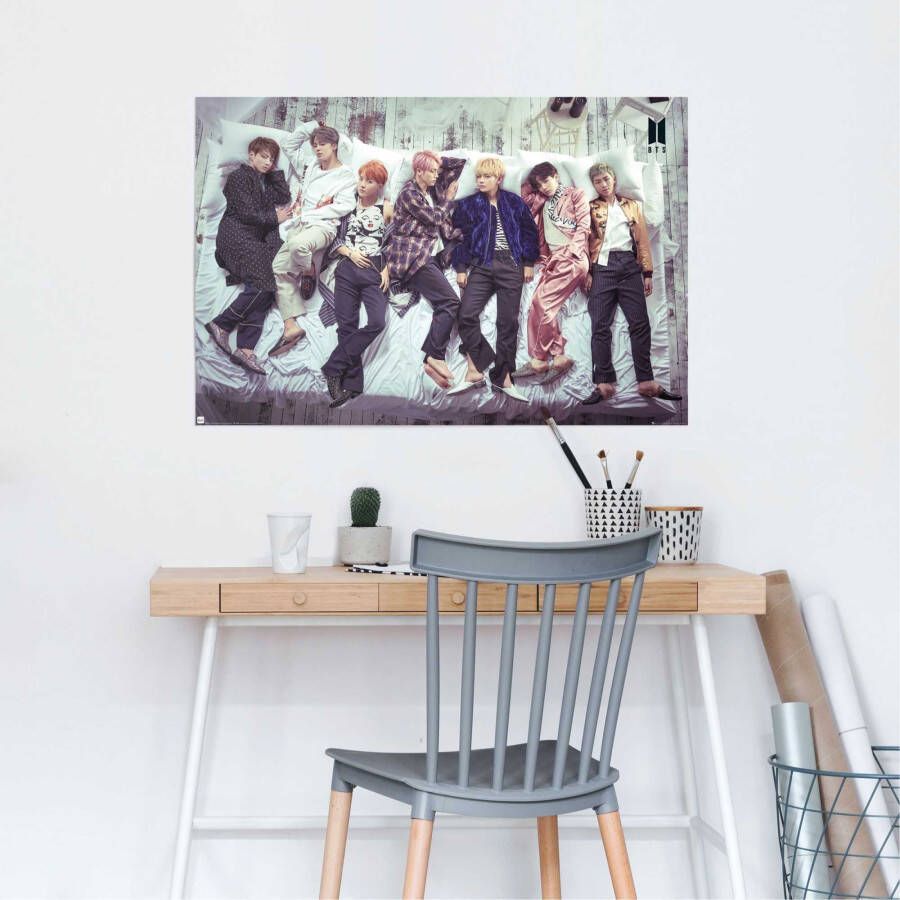 Reinders! Poster BTS bed band Bangtan boys - Foto 2