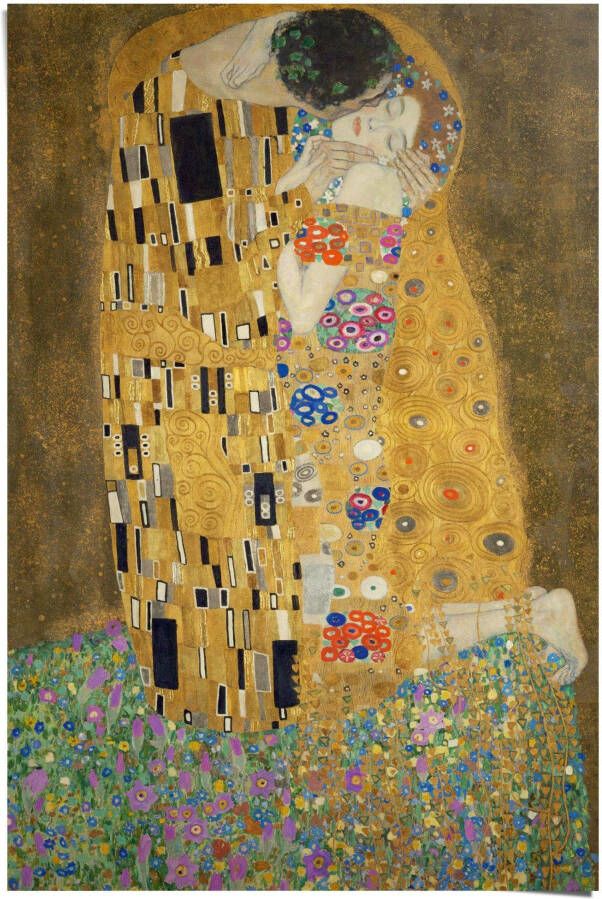 Reinders! Poster de kus Gustav Klimt - Foto 3