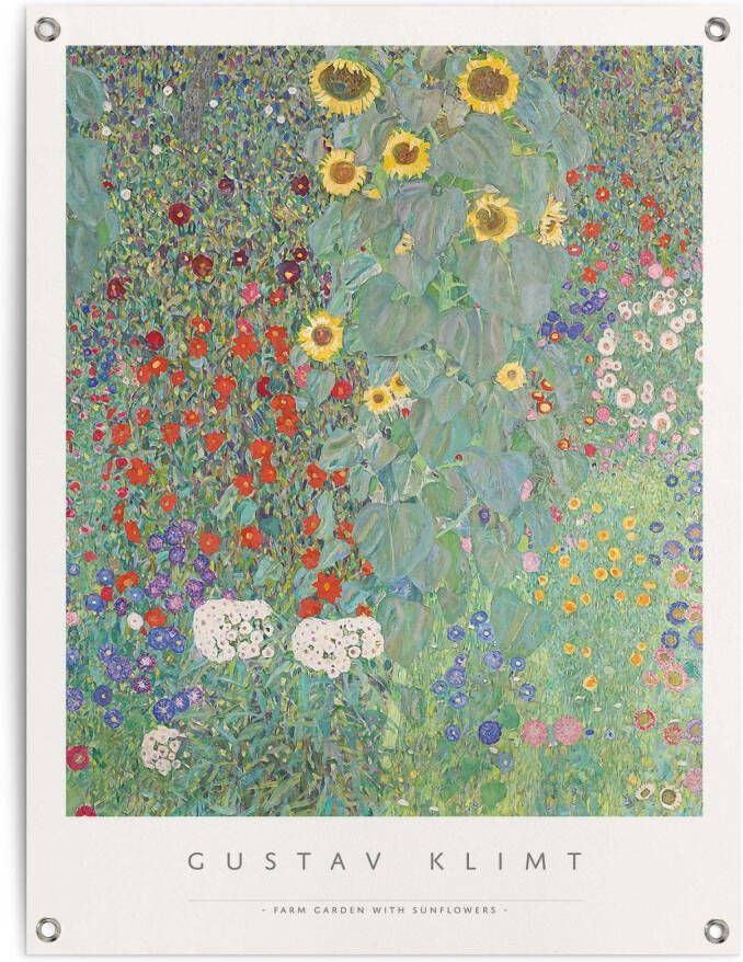 Reinders! Poster Gustav Klimt Sonnenblumen - Foto 4