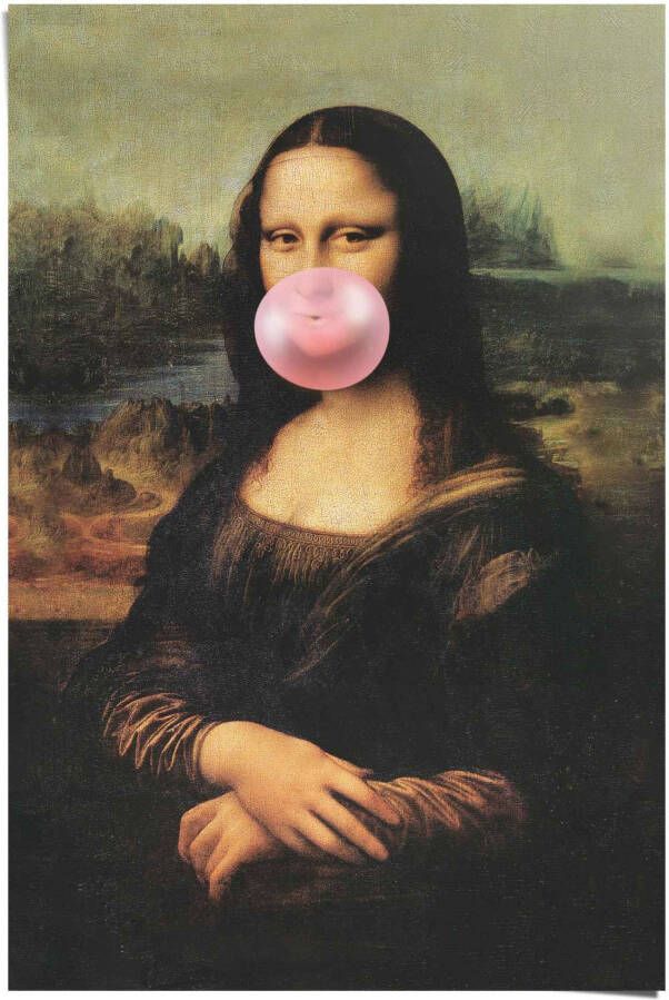 Reinders! Poster Leonardo Da Vinci kauwgom - Foto 2