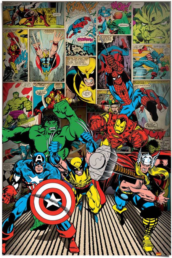 Reinders! Poster Marvel Helden - Foto 2