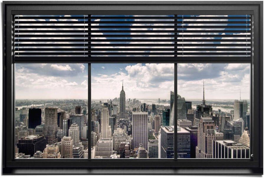 Reinders! Poster New York blik uit het venster - Foto 2