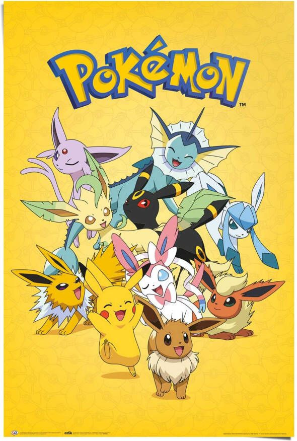 Reinders! Poster Pokémon Evolutionen - Foto 2
