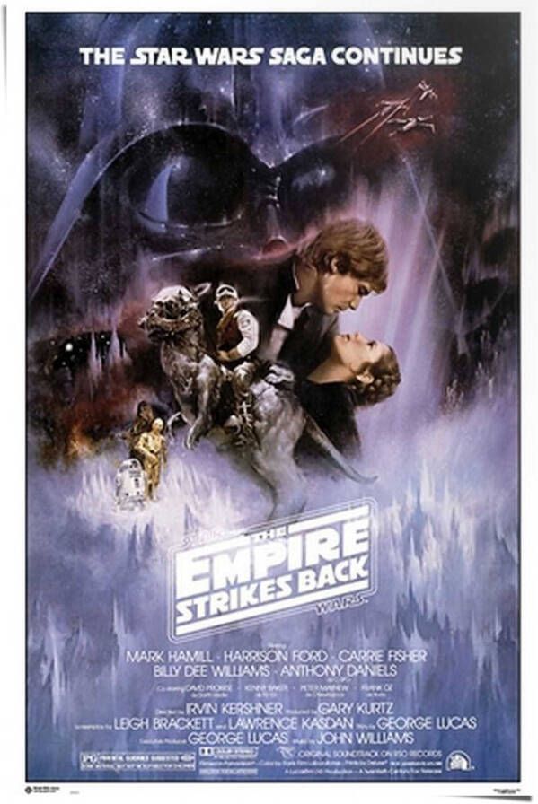 Reinders! Poster Star Wars empire strikes back - Foto 2