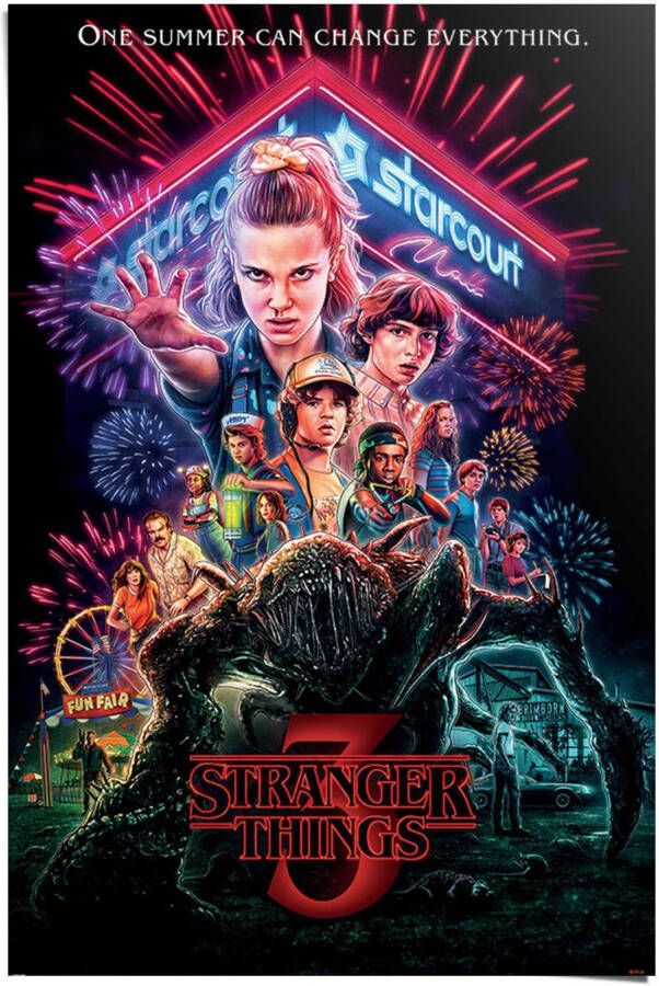 Reinders! Poster Stranger Things Summer of 85 Netflix Mike Eleven - Foto 3