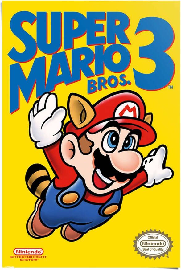 Reinders! Poster Super Mario Bros 3 NES cover - Foto 2