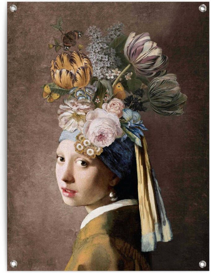 Reinders! Poster Vermeer Blumenmädchen mit dem Perlenohrring - Foto 4