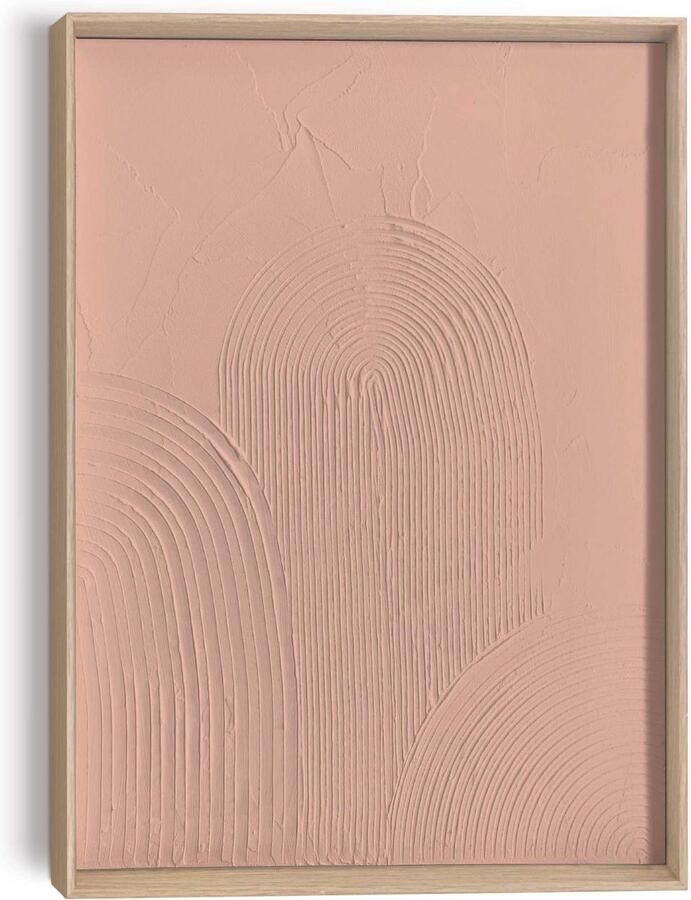 Reinders Arches Terra Pink Craft Art Schilderij 40x30cm Hout