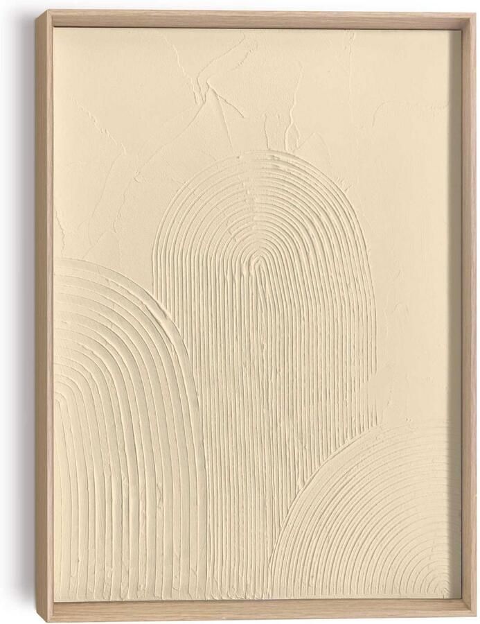 Reinders Arches Sand Beige Craft Art Schilderij 40x30cm Hout