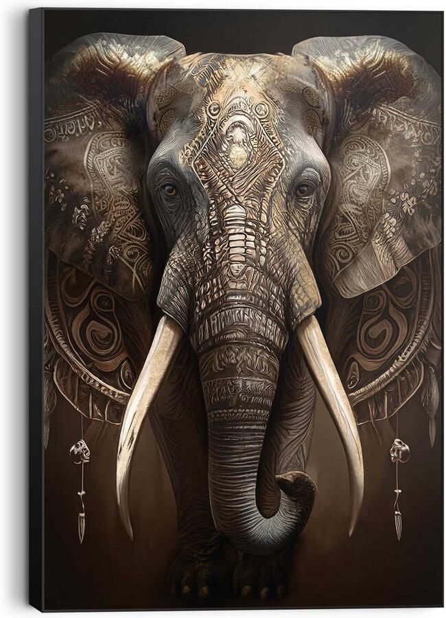 Reinders! Artprint Decorated Elephant - Foto 2