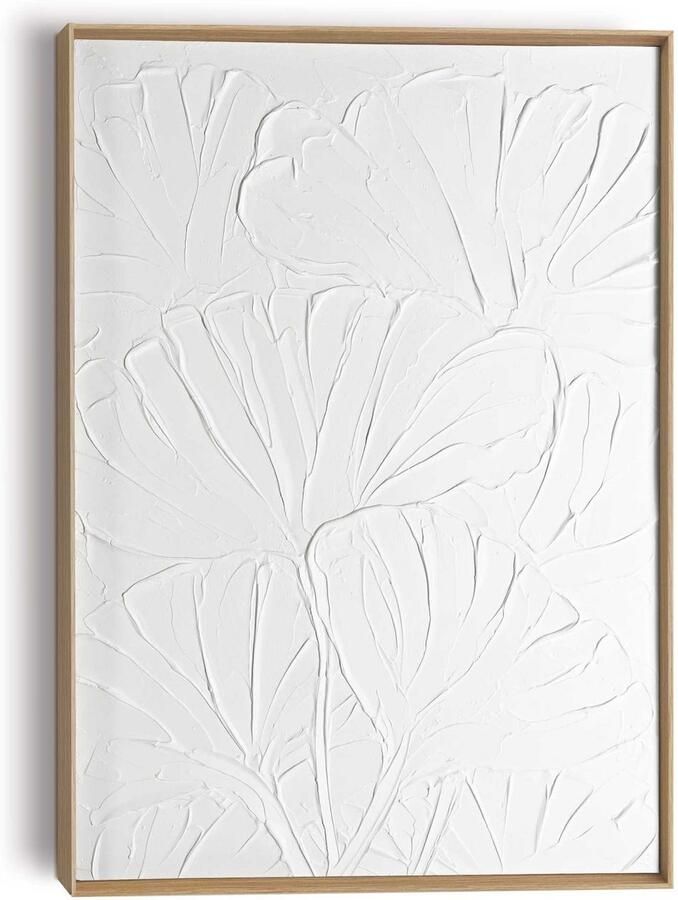 Reinders Flowers White Craft Art Schilderij 50x70cm Hout - Foto 2